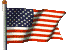 Old Glory waving in the wind